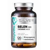 Sélénium FORTE aux vitamines a + C + e 120 gélules MYVITA SILVER PURE
